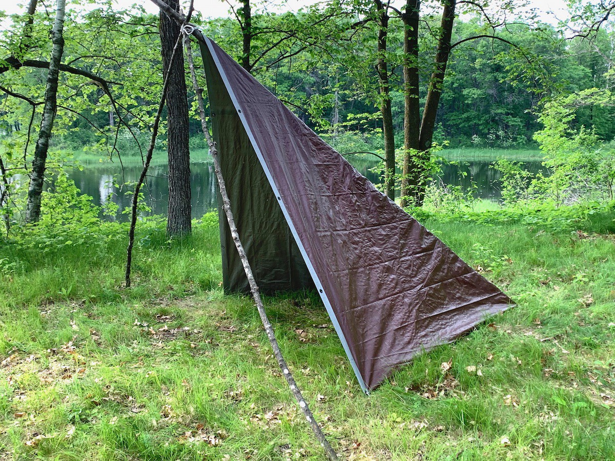 How To Make A Tarp Shelter Without Trees How To Make A Tarp Shelter Without Trees
