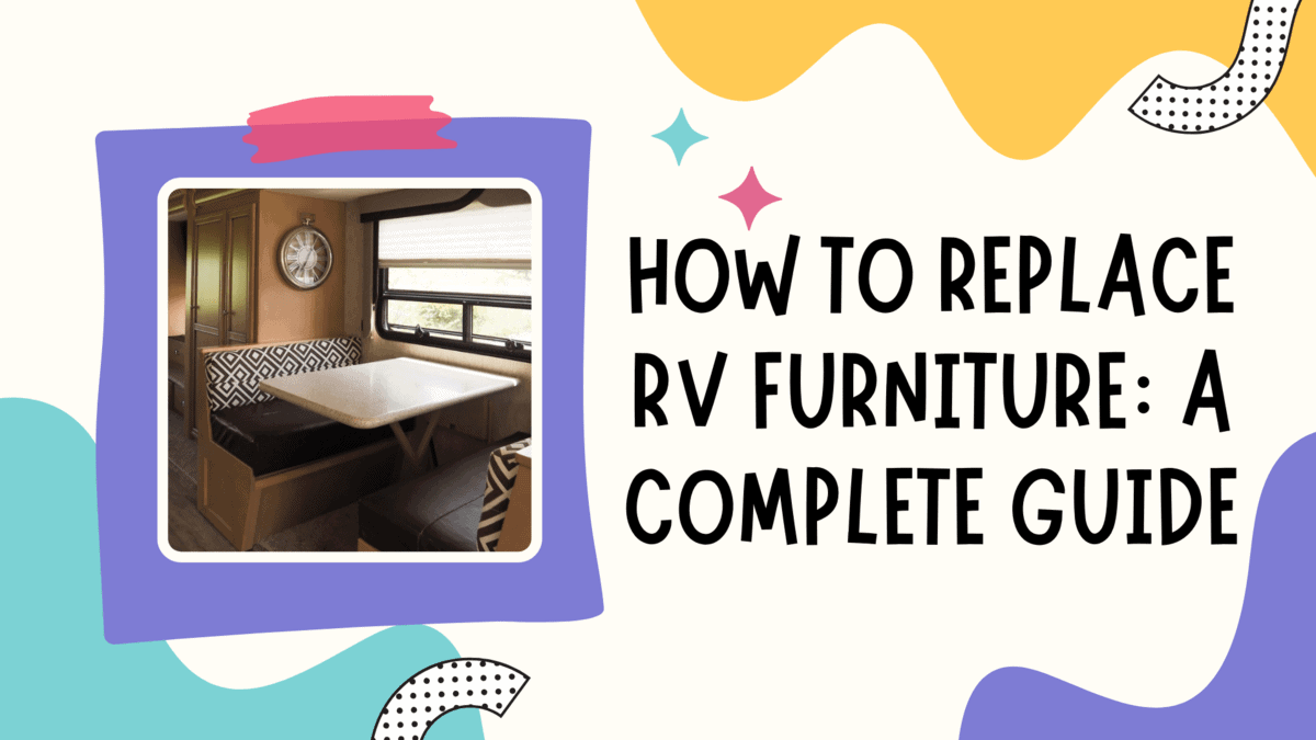 how to replace rv furniture