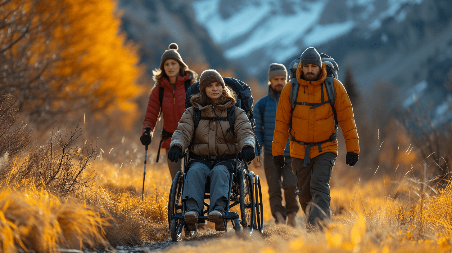 What is adaptive Hiking